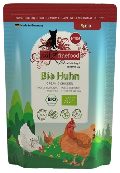 Catz Finefood Bio N.503 Kurczak saszetka 12x85g Catz Finefood Bio N.503 Kurczak saszetka 12x85g