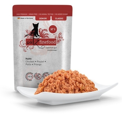 Catz Finefood Classic Senior N.03 Kurczak saszetka 16x85g Catz Finefood Classic Senior N.03 Kurczak saszetka 16x85g