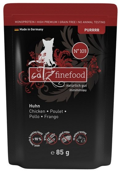 Catz Finefood Purrrr N.103 Kurczak saszetka 16x85g Catz Finefood Purrrr N.103 Kurczak saszetka 16x85g