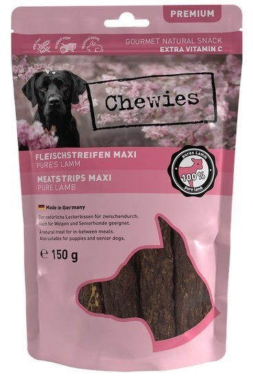 Chewies Meat Strips Maxi Jagnięcina 150g