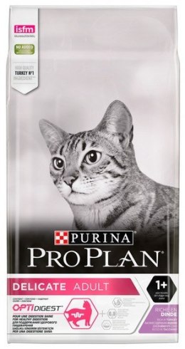 Purina Pro Plan Cat Adult Delicate Digestion z indykiem 10kg