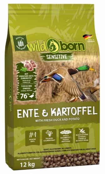 Wildborn Sensitive Ente & Kartoffel Adult 12kg