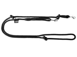 CHABA Smycz linka regulowana - 10mm x 138/260cm czarna