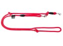 CHABA Smycz linka regulowana - 6mm x 138/260cm czerwona
