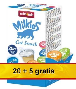 Animonda Kot Milkies Selection Mix 25x15g (20+5 gratis)