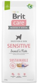 Brit Care Sustainable Sensitive Insect & Fish 14kg (12+2kg gratis)