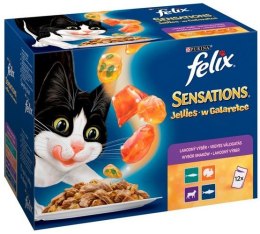 Felix Sensations Mix w galaretce saszetki 12x100g (10+2)