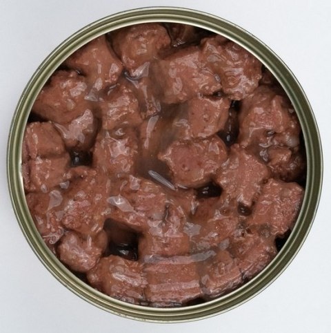 TUF TUF Kawałki mięsne z wołowiną dla kota puszka 415g TUF TUF Kawałki mięsne z wołowiną dla kota puszka 415g