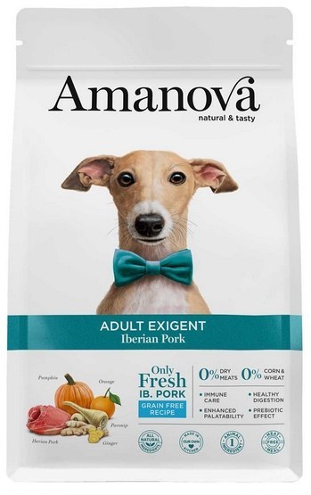 Amanova Adult Exigent Iberian Pork 10kg