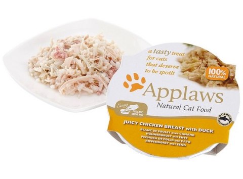 Applaws miseczka dla kota Pierś z Kurczaka z Kaczką 60g Applaws miseczka dla kota Pierś z Kurczaka z Kaczką 60g