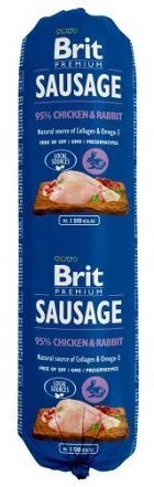 Brit Premium Sausage Chicken & Rabbit 800g Brit Premium Sausage Chicken & Rabbit 800g