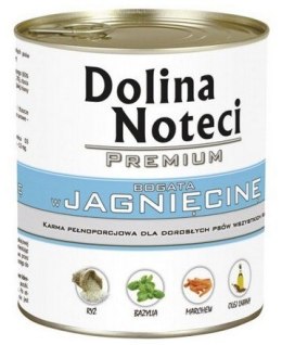 Dolina Noteci Premium Pies Jagnięcina puszka 800g