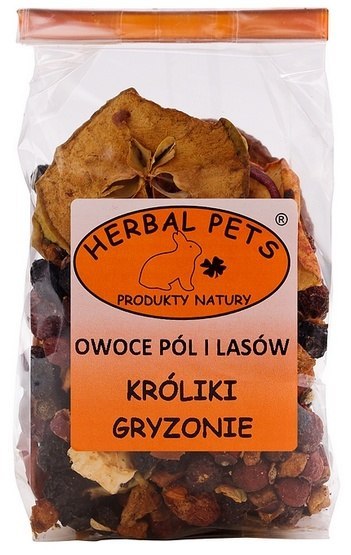 Herbal Pets Owoce pól i lasów dla królika i gryzoni 100g