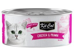 Kit Cat Chicken & Prawn puszka 80g