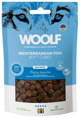 Woolf Soft Cubes Mediterranean Fish 100g