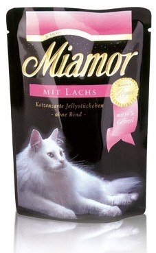 Miamor Ragout Royale z Łososiem w galaretce saszetka 100g Miamor Ragout Royale z Łososiem w galaretce saszetka 100g