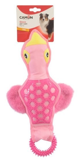 Camon Dog Toy Pluszowa kaczka z ringiem TPR