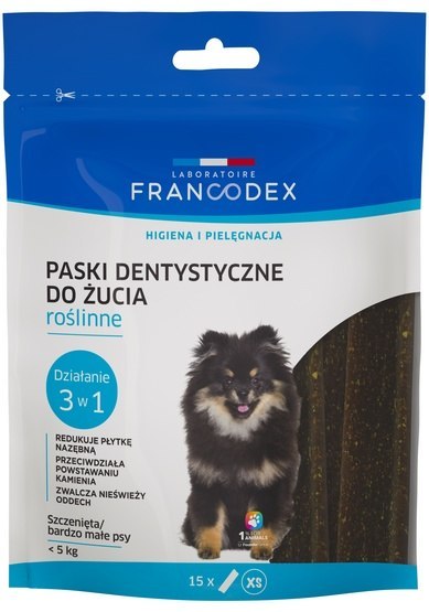 Francodex Paski Dental XS 15szt 114g [FR179609]