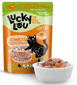 Lucky Lou Extrafood Tuńczyk i marchewka w bulionie saszetka 70g