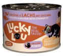 Lucky Lou Lifestage Adult Drób i łosoś puszka 200g