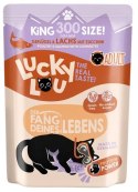 Lucky Lou Lifestage Adult Drób i łosoś saszetka 300g