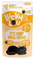 Lucky Lou Lifestage Sterilized Drób i wołowina saszetka 125g