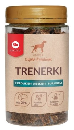 Maced Super Premium Trenerki Królik, jabłko i burak 150g