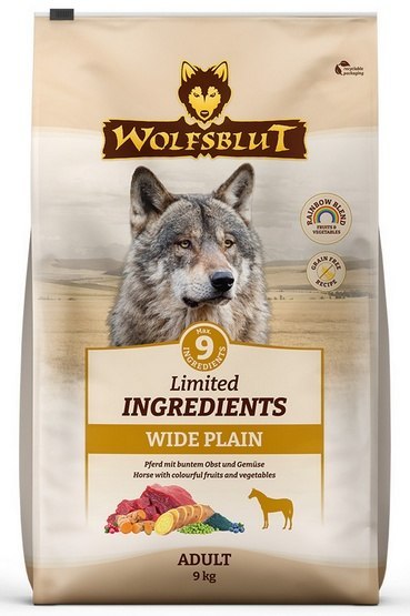 Wolfsblut Dog Limited Ingredients Wide Plain - konina i bataty 9kg