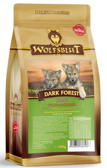 Wolfsblut Dog Puppy Dark Forest - dziczyzna i bataty 500g