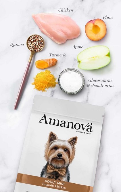 Amanova Dog Adult Mini Exquisite Chicken - kurczak 7kg Amanova Dog Adult Mini Exquisite Chicken - kurczak 7kg