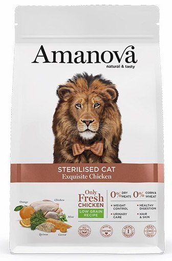 Amanova Cat Sterilised Exquisite Chicken - kurczak 6kg Amanova Cat Sterilised Exquisite Chicken - kurczak 6kg