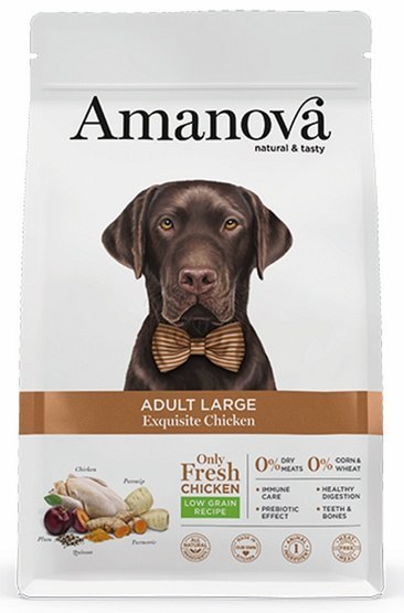 Amanova Dog Adult Large Exquisite Chicken - kurczak 12kg Amanova Dog Adult Large Exquisite Chicken - kurczak 12kg