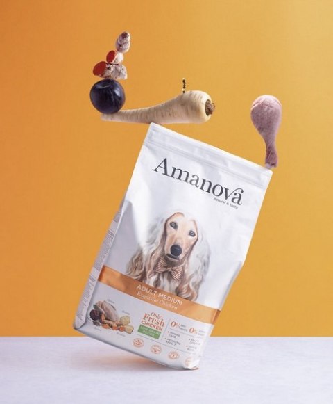 Amanova Dog Adult Medium Exquisite Chicken - kurczak 12kg Amanova Dog Adult Medium Exquisite Chicken - kurczak 12kg