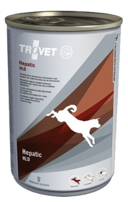 Trovet HLD Hepatic dla psa puszka 6x400g