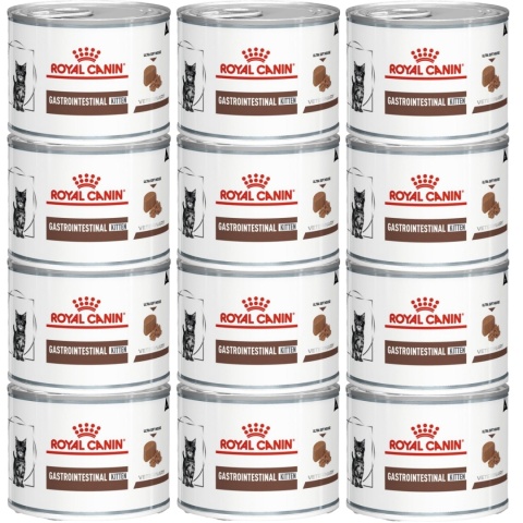 Royal Canin Veterinary Diet Feline Kitten Gastrointestinal puszka 12x195g Royal Canin Veterinary Diet Feline Kitten Gastrointestinal puszka 12x195g