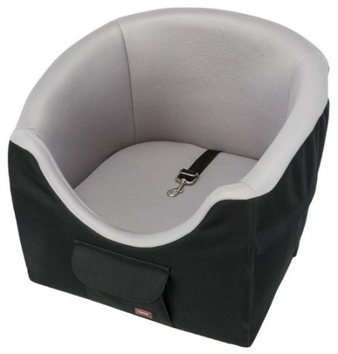 Trixie Siedzisko samochodowe dla psa 41x39x42cm czarno-szare [TX-13176]