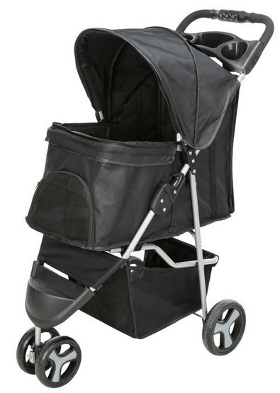 Trixie Wózek dla zwierząt 47x100x80cm czarny [TX-28958]