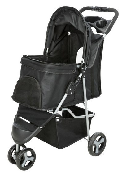 Trixie Wózek dla zwierząt 47x100x80cm czarny [TX-28958]