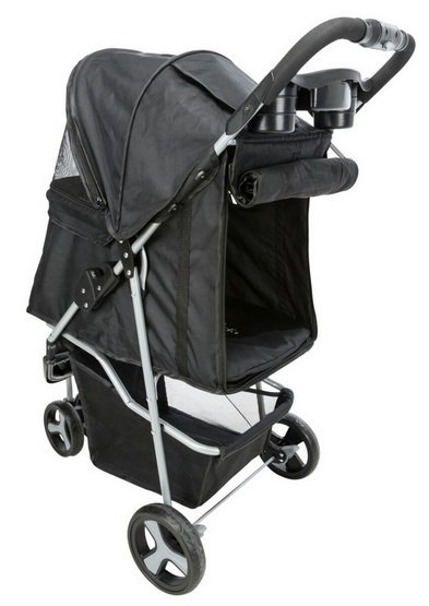 Trixie Wózek dla zwierząt 47x100x80cm czarny [TX-28958]