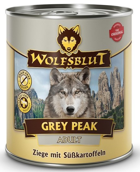 Wolfsblut Dog Grey Peak - koza i bataty puszka 800g Wolfsblut Dog Grey Peak - koza i bataty puszka 800g