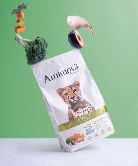 Amanova Cat Adult Divine Rabbit - królik 4kg Amanova Cat Adult Divine Rabbit - królik 4kg