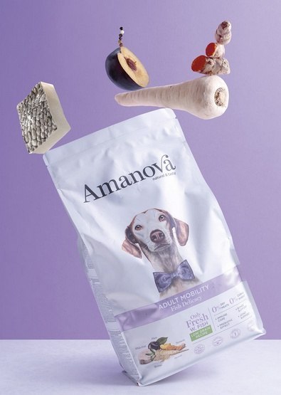 Amanova Dog Adult Mobility Fish Delicacy - biała ryba 2kg Amanova Dog Adult Mobility Fish Delicacy - biała ryba 2kg