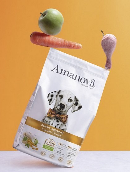 Amanova Dog Puppy Medium Exquisite Chicken - kurczak 12kg Amanova Dog Puppy Medium Exquisite Chicken - kurczak 12kg