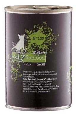 Catz Finefood Purrrr N.105 Łosoś puszka 6x375g
