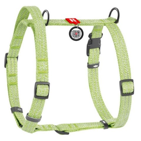 Collar WauDog Re-Cotton Szelki z rączką z regenerowanej bawełny anatomiczne w kształcie litery H, odblaskowe z QR-paszportem, pl Collar WauDog Re-Cotton Szelki z rączką z regenerowanej bawełny anatomiczne w kształcie litery H, odblaskowe z QR-paszportem, pl