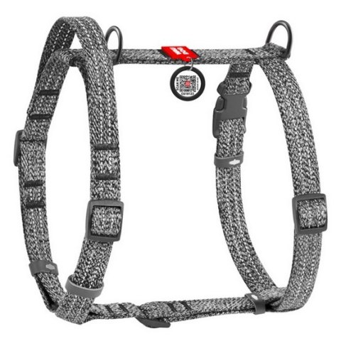Collar WauDog Re-Cotton Szelki z rączką z regenerowanej bawełny anatomiczne w kształcie litery H, odblaskowe z QR-paszportem, pl Collar WauDog Re-Cotton Szelki z rączką z regenerowanej bawełny anatomiczne w kształcie litery H, odblaskowe z QR-paszportem, pl