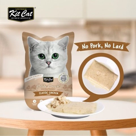 Kit Cat Petite Pouch Classic Chicken saszetka 70g Kit Cat Petite Pouch Classic Chicken saszetka 70g