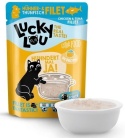 Lucky Lou Extrafood Kurczak i tuńczyk w bulionie saszetka 12x70g Lucky Lou Extrafood Kurczak i tuńczyk w bulionie saszetka 12x70g
