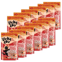 Lucky Lou Extrafood Tuńczyk i jabłko w bulionie saszetka 12x70g