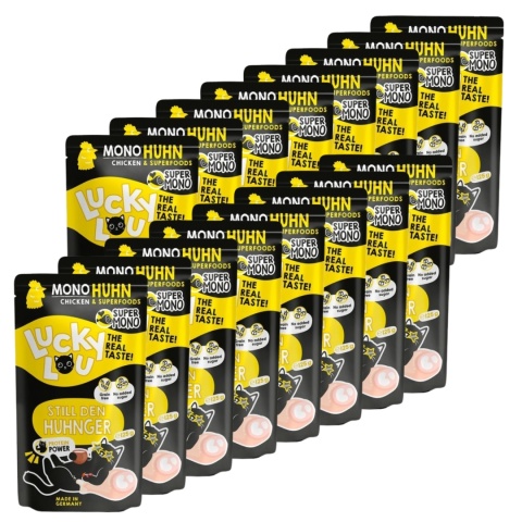 Lucky Lou SuperMono Kurczak saszetka 16x125g Lucky Lou SuperMono Kurczak saszetka 16x125g